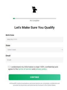 age question during brave rx quiz