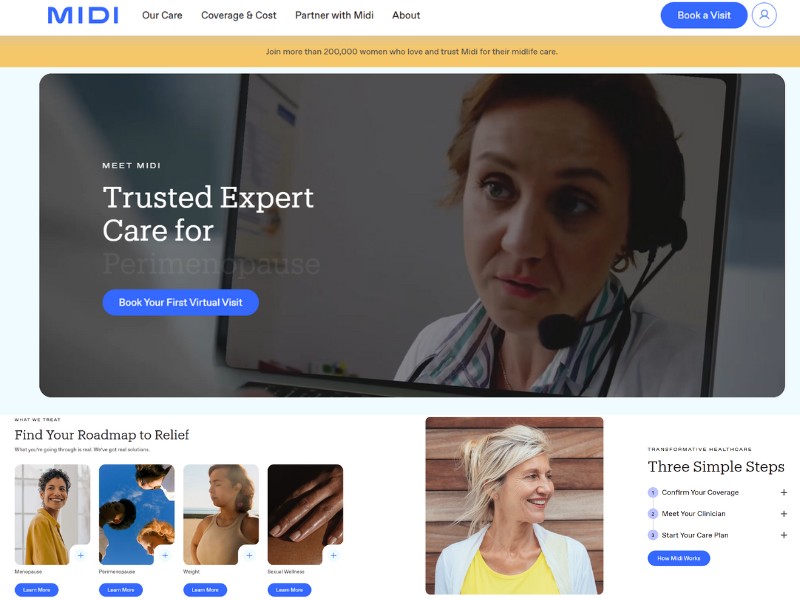 midi health for menopause weight loss medications