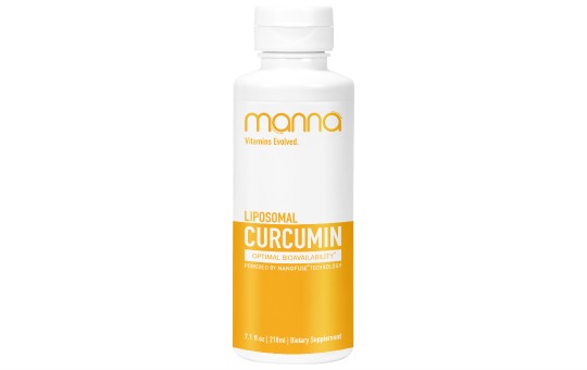 product image - liposomal curcumin manna