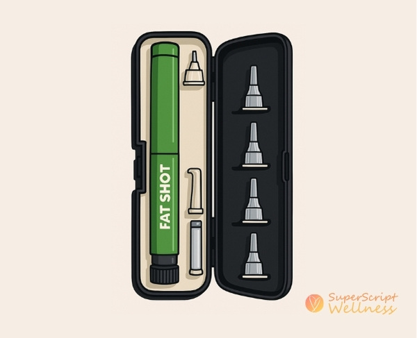 "The Fat Shot" semaglutide and tirzepatide pen