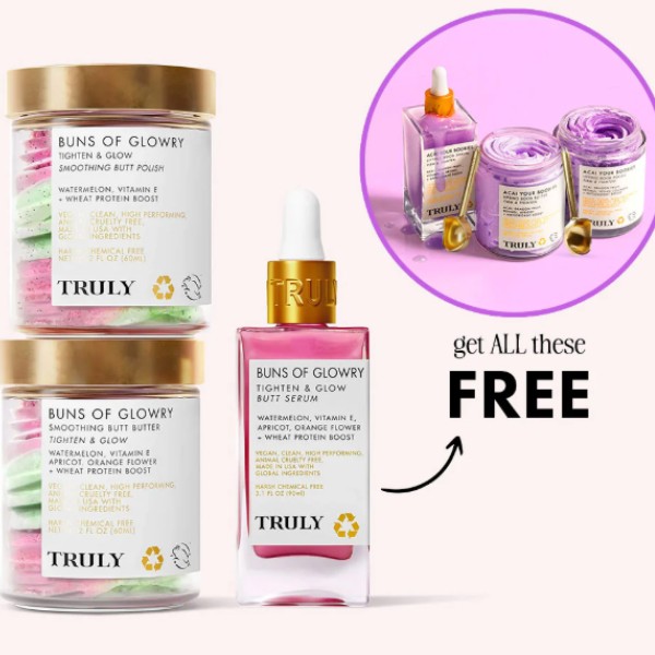 truly beauty buns of glowry bogo