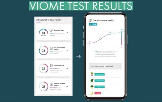 viome test sample report